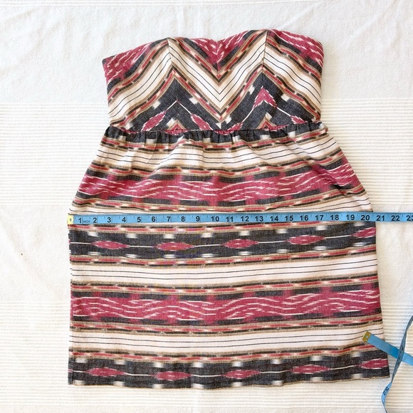 Staring At Stars Aztec Print Strapless Mini Dress - Picture 6 of 12